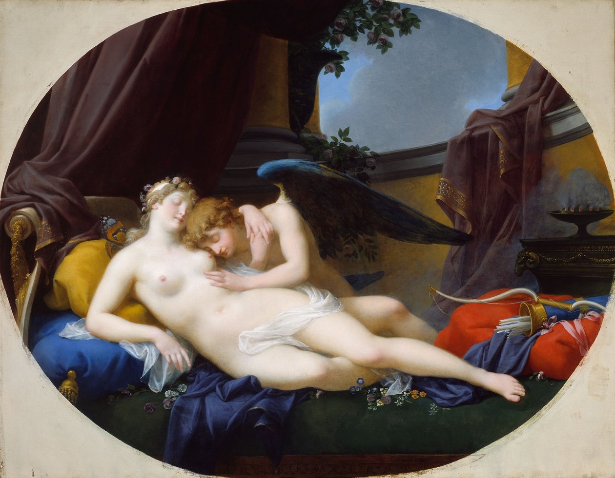 Cupido e Psiche da Jean Baptiste Regnault