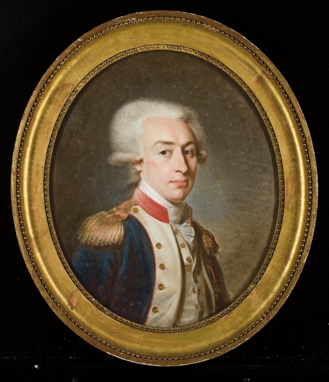 Ritratto del Marchese de La Fayette da Jean Baptiste Weyler