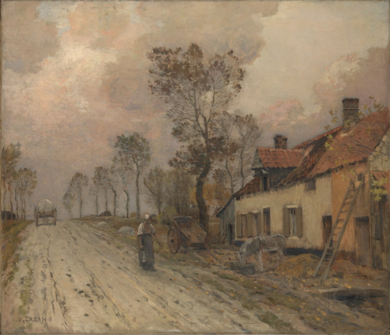 La Route Nationale a Samer da Jean Charles Cazin