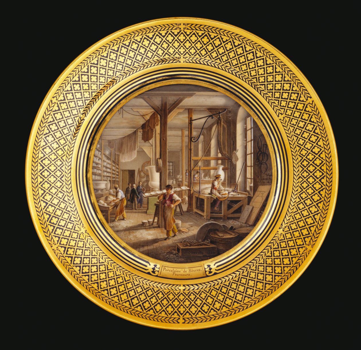 Porcellana di Sevres, c.1820-1835 da Jean Charles Develly