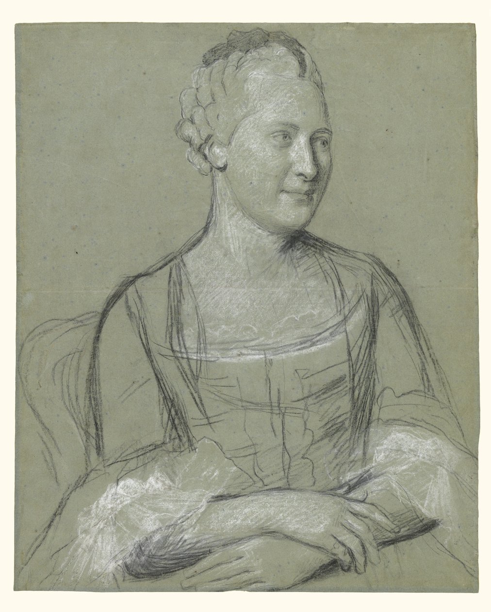 Ritratto di donna da Jean-Étienne Liotard