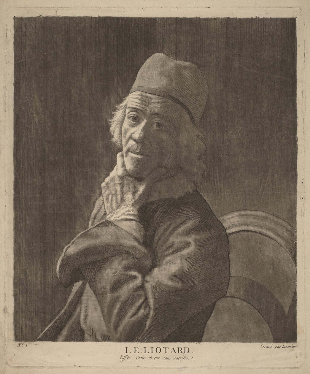 Autoritratto da Jean-Étienne Liotard