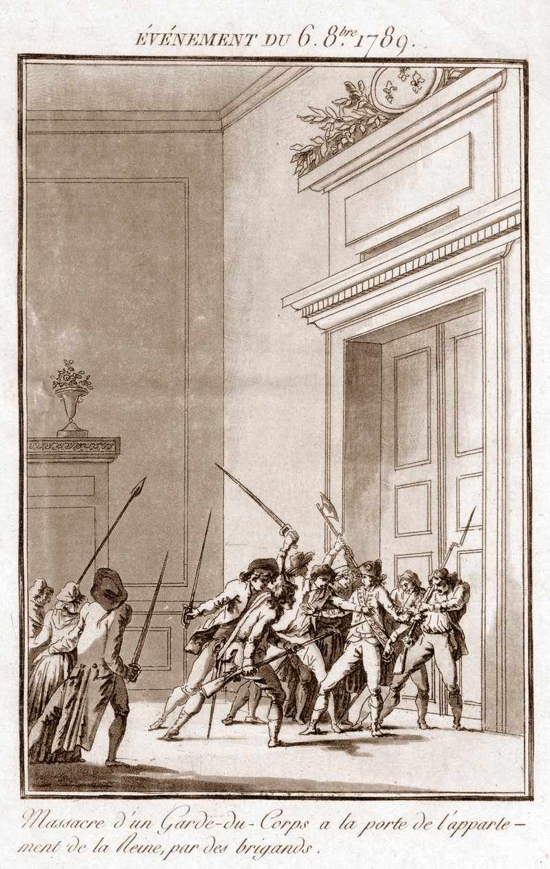 Rivoluzione francese - Evento del 6 ottobre da Jean Francois Janinet