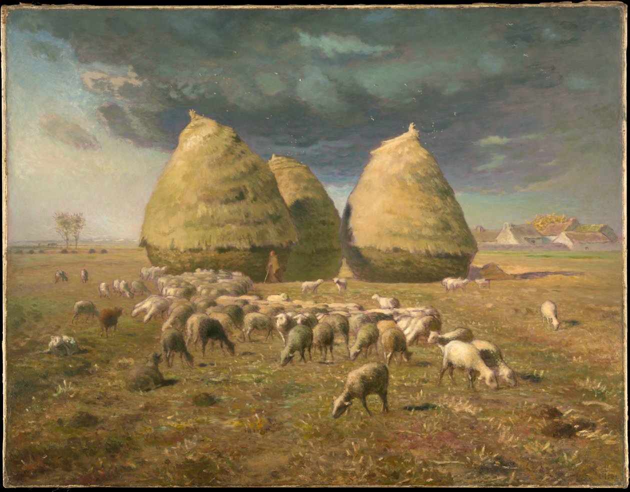 Covoni di fieno: autunno da Jean-Francois Millet