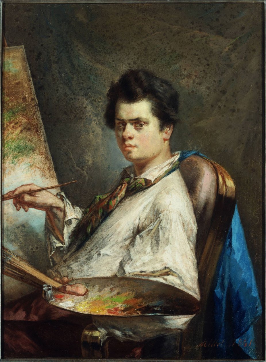 Ritratto di Louis-Alexandre Marolles da Jean-Francois Millet