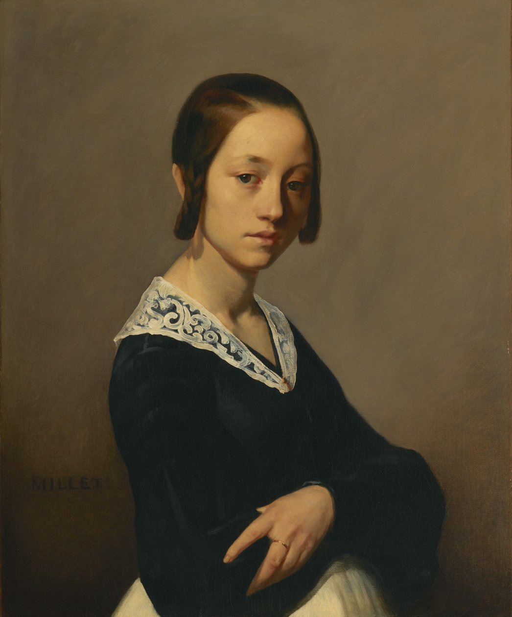Ritratto di Louise-Antoinette Feuardent da Jean-Francois Millet