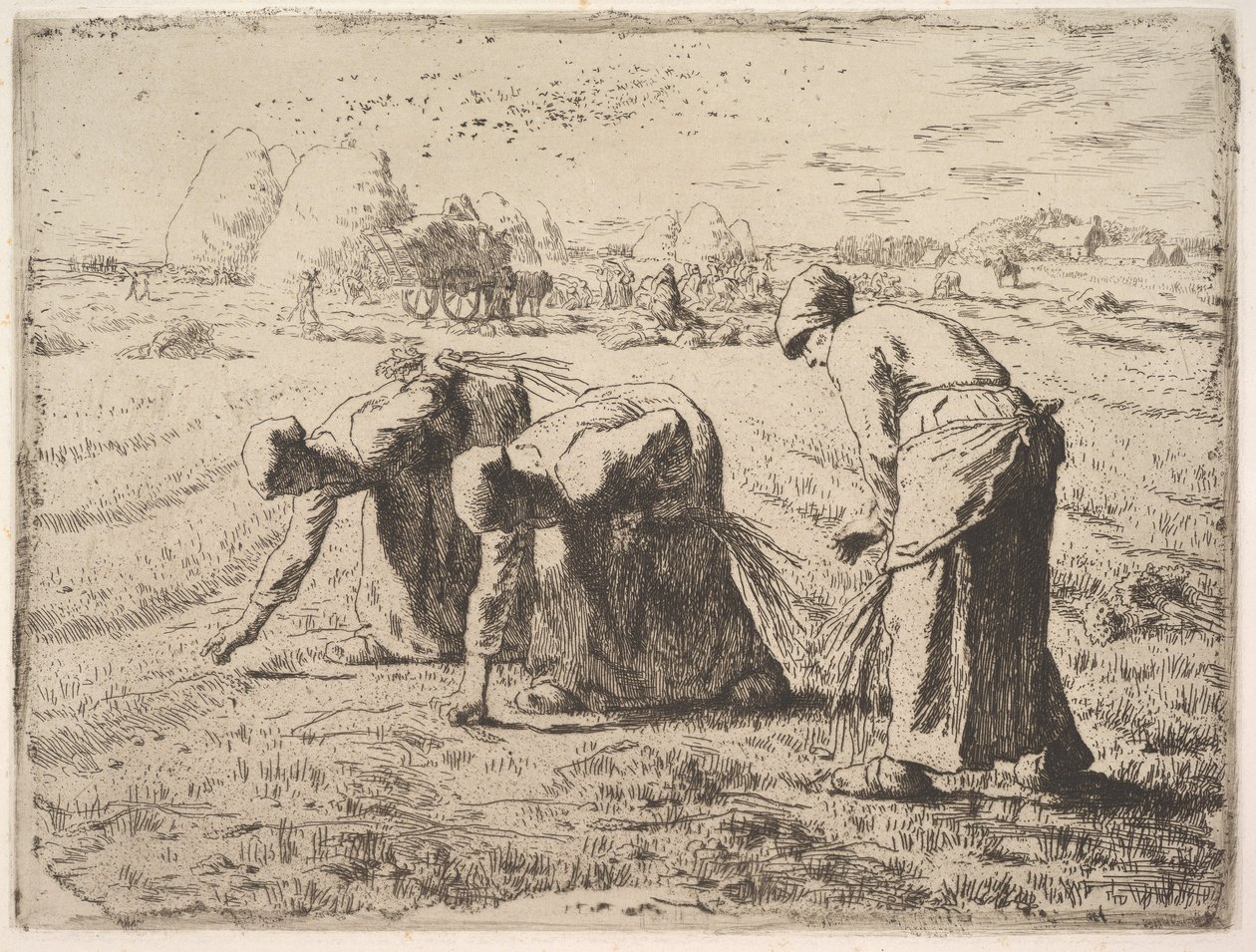 I raccoglitori da Jean-Francois Millet