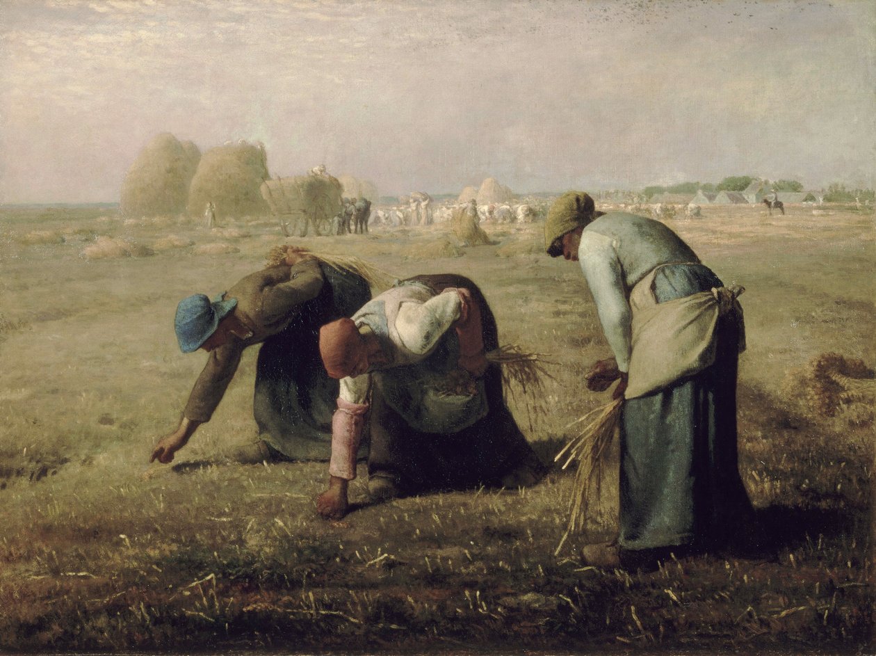Le spigolatrici da Jean-Francois Millet