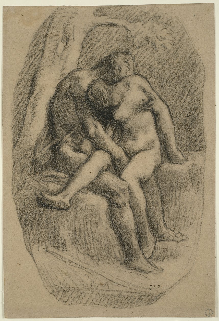 Gli amanti da Jean-Francois Millet