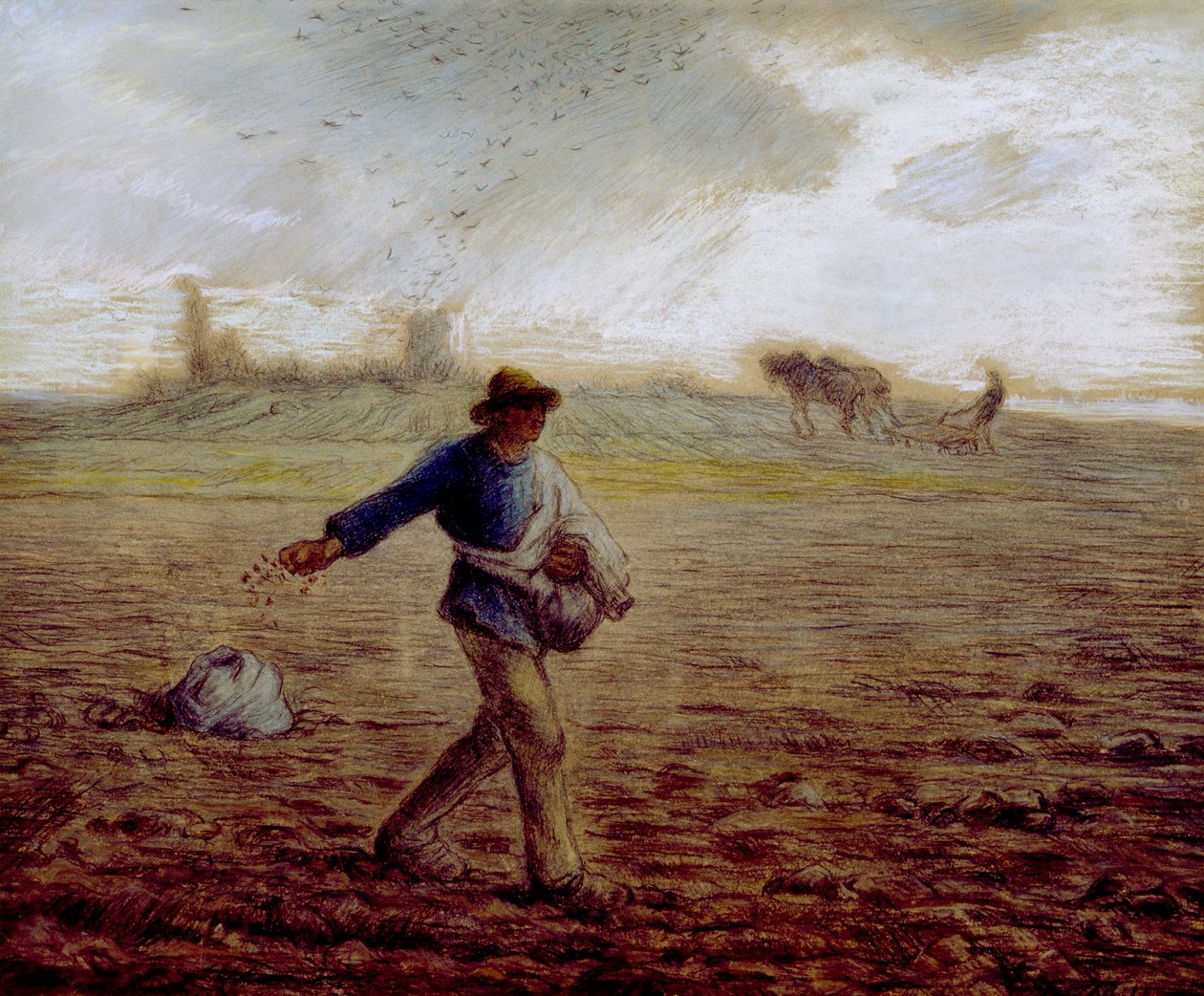 Il seminatore da Jean-Francois Millet