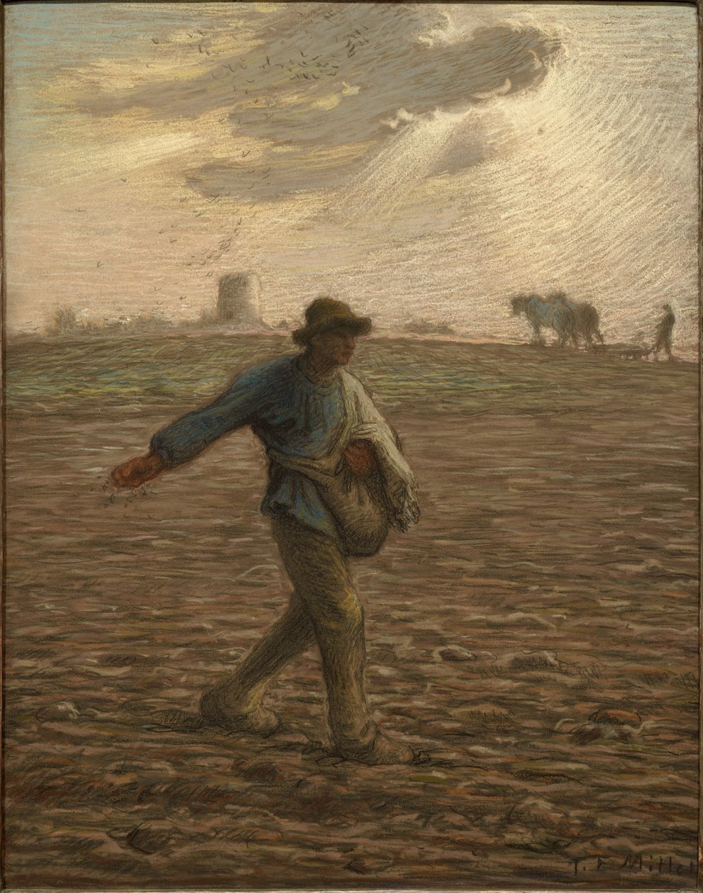 Il seminatore da Jean-Francois Millet