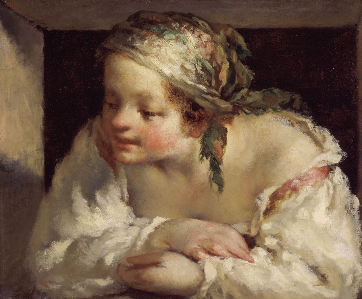 Giovane Donna da Jean-Francois Millet