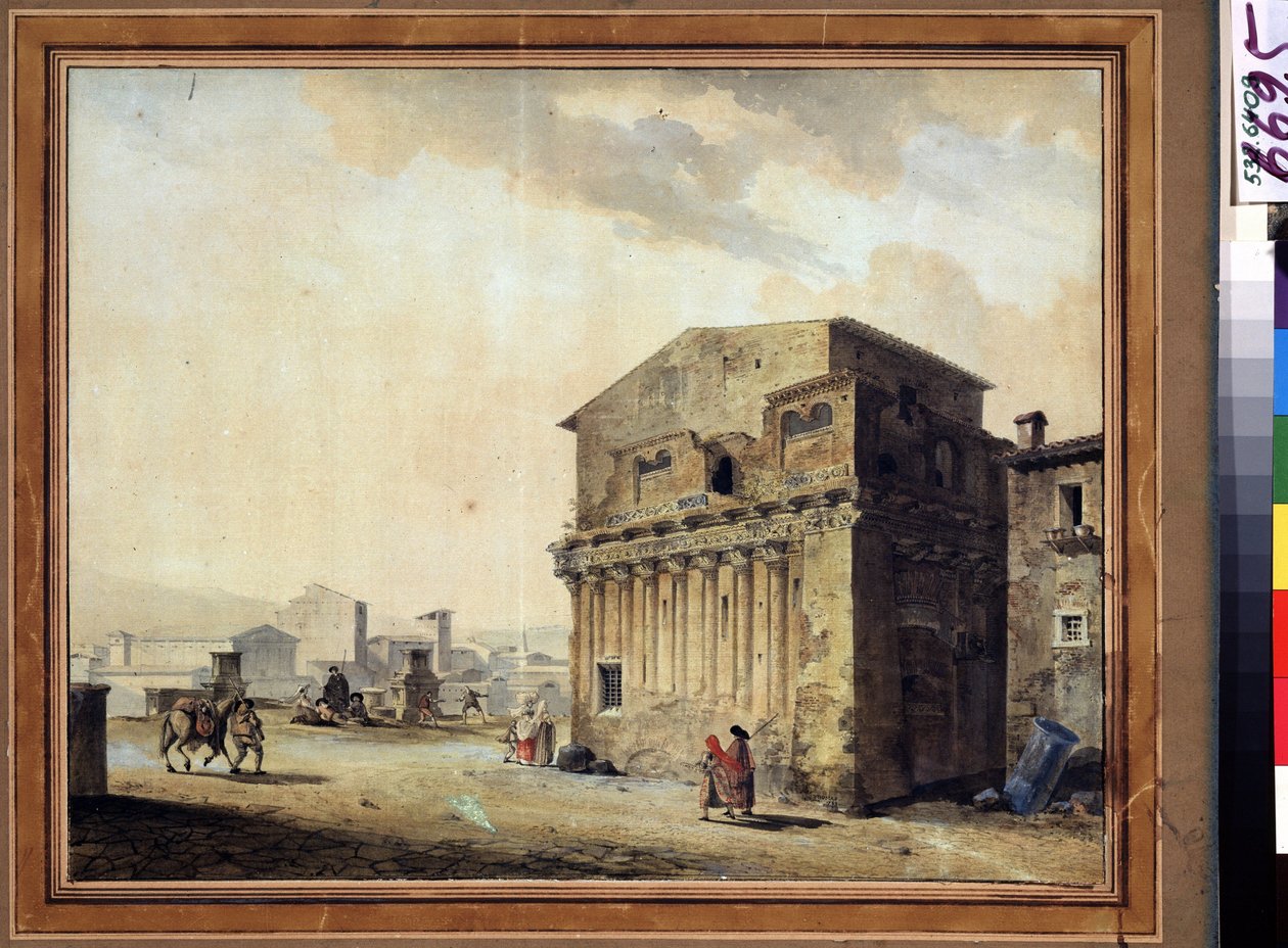 Roma, la casa di Ponzio Pilato da Jean François Thomas de Thomon