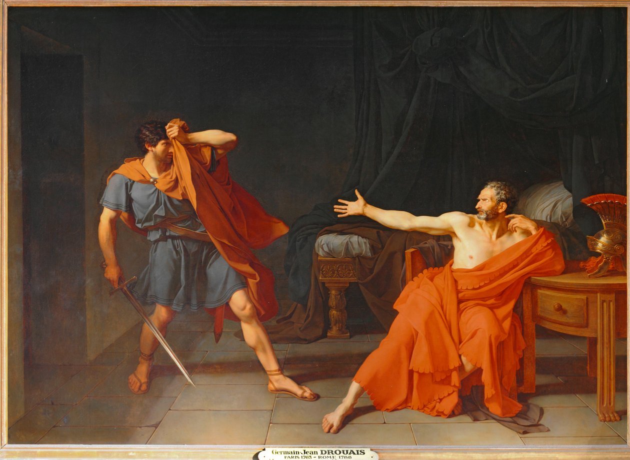 Mario a Minturnae da Jean Germain Drouais