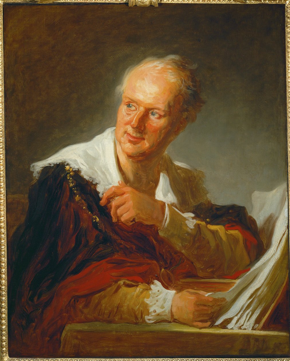 Denis Diderot, scrittore, filosofo, scienziato e scienziato francese ... da Jean Honore Fragonard