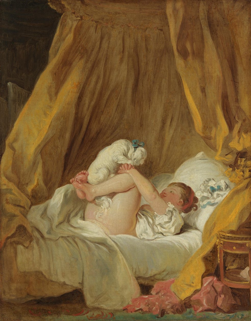 La Gimblette da Jean-Honore Fragonard