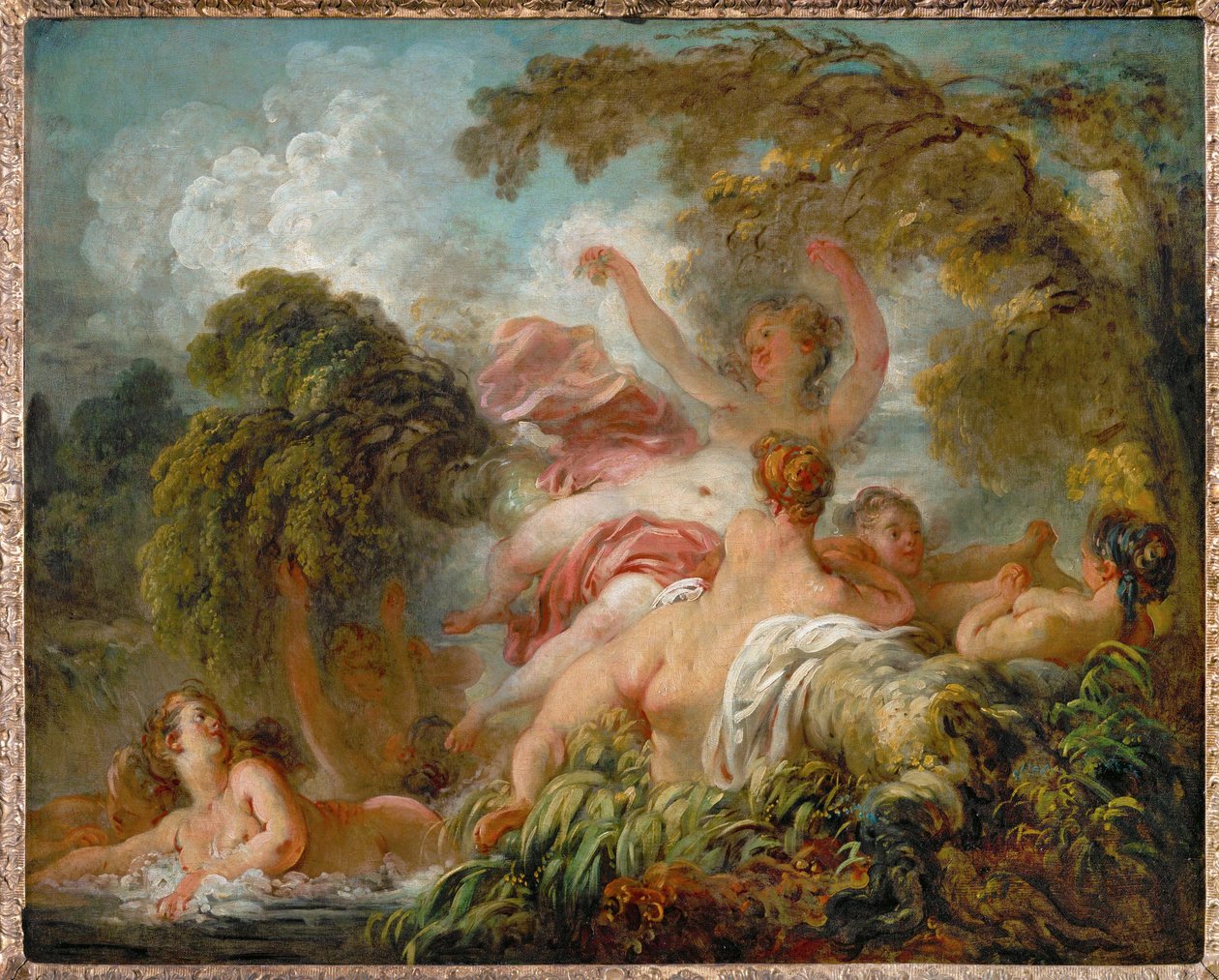 Le bagnanti. I bagnanti ... da Jean Honore Fragonard