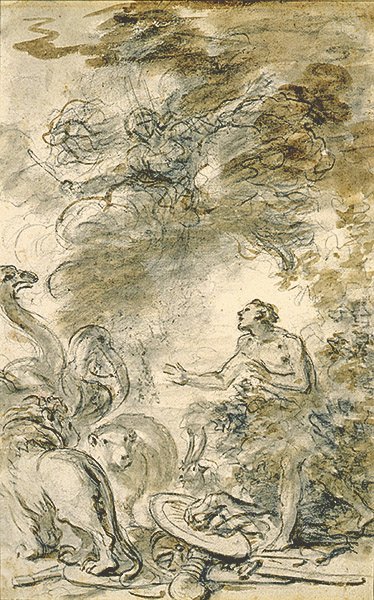 Melissa restituisce Astolfo alla sua forma naturale da Jean Honore Fragonard