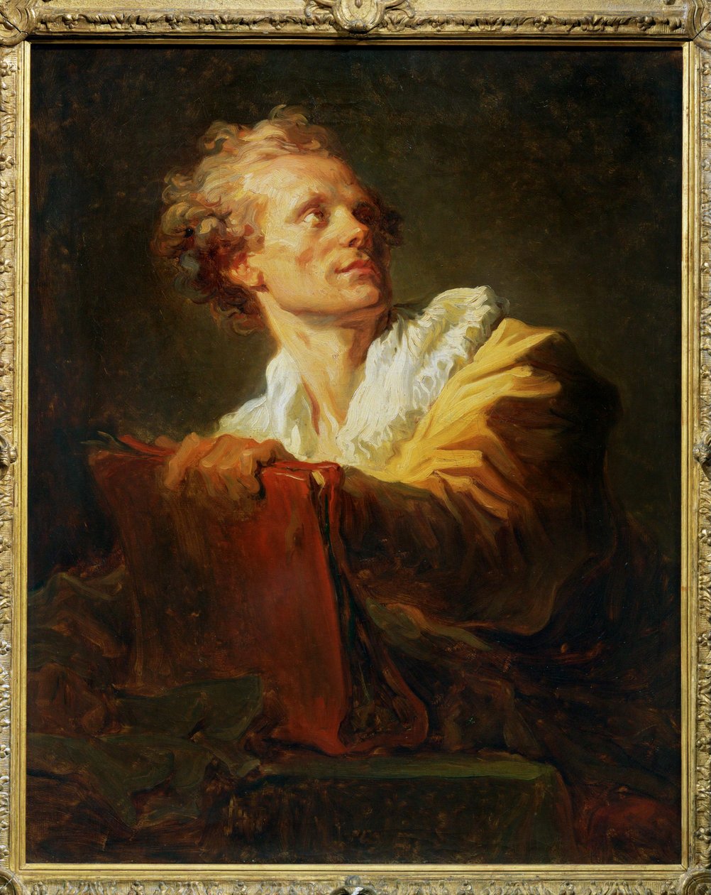 Ritratto di un giovane artista - Ritratto di un giovane artista ... da Jean Honore Fragonard