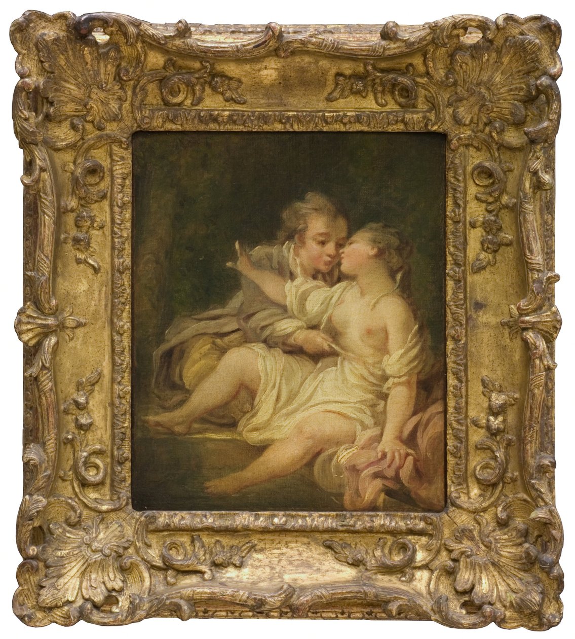 Sorpreso nella vasca da bagno da Jean-Honore Fragonard