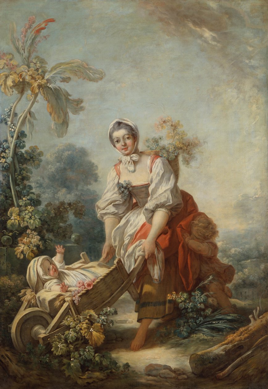 Le gioie della maternità da Jean Honore Fragonard