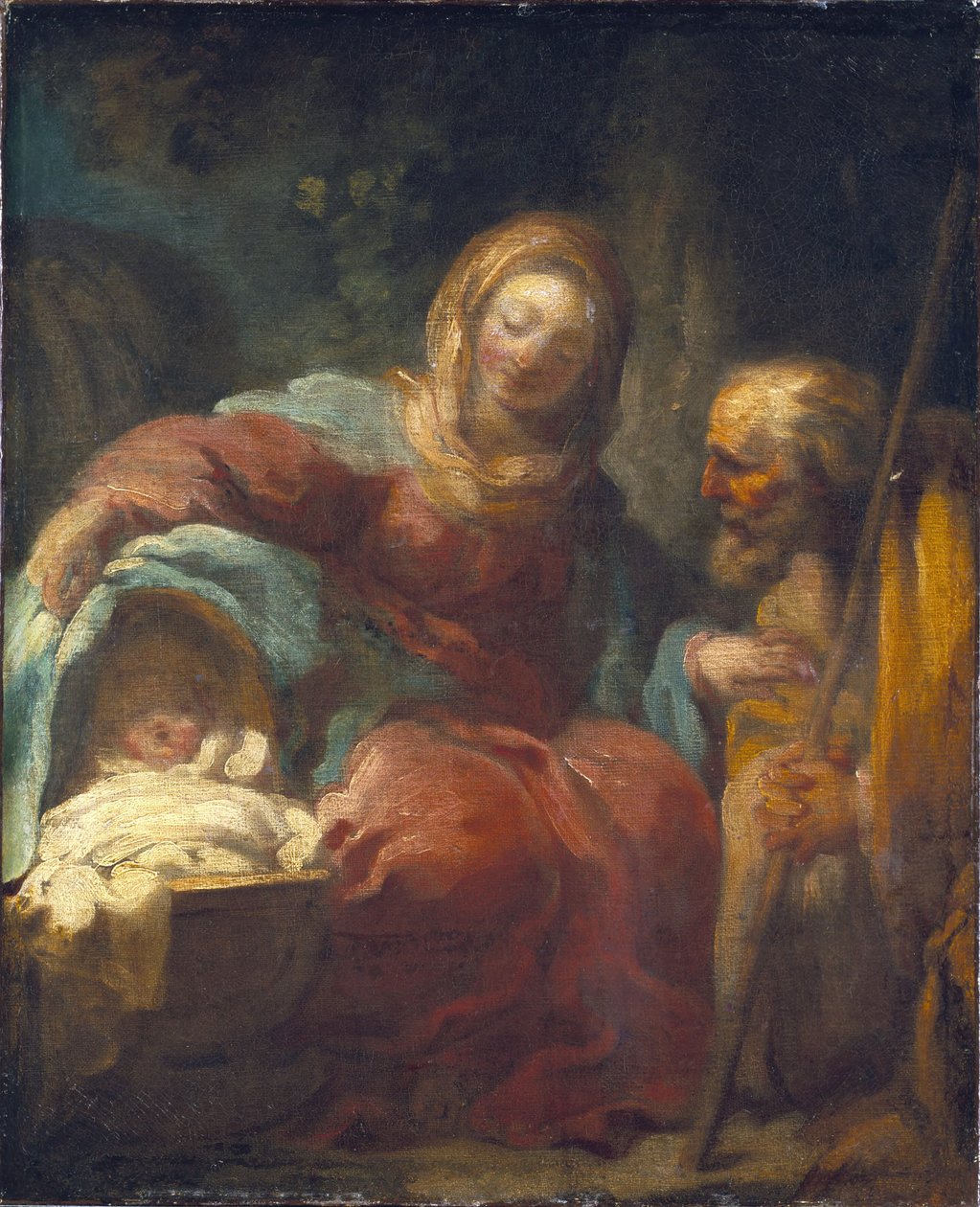 Die Rast auf der Flucht nach Ägypten da Jean-Honore Fragonard