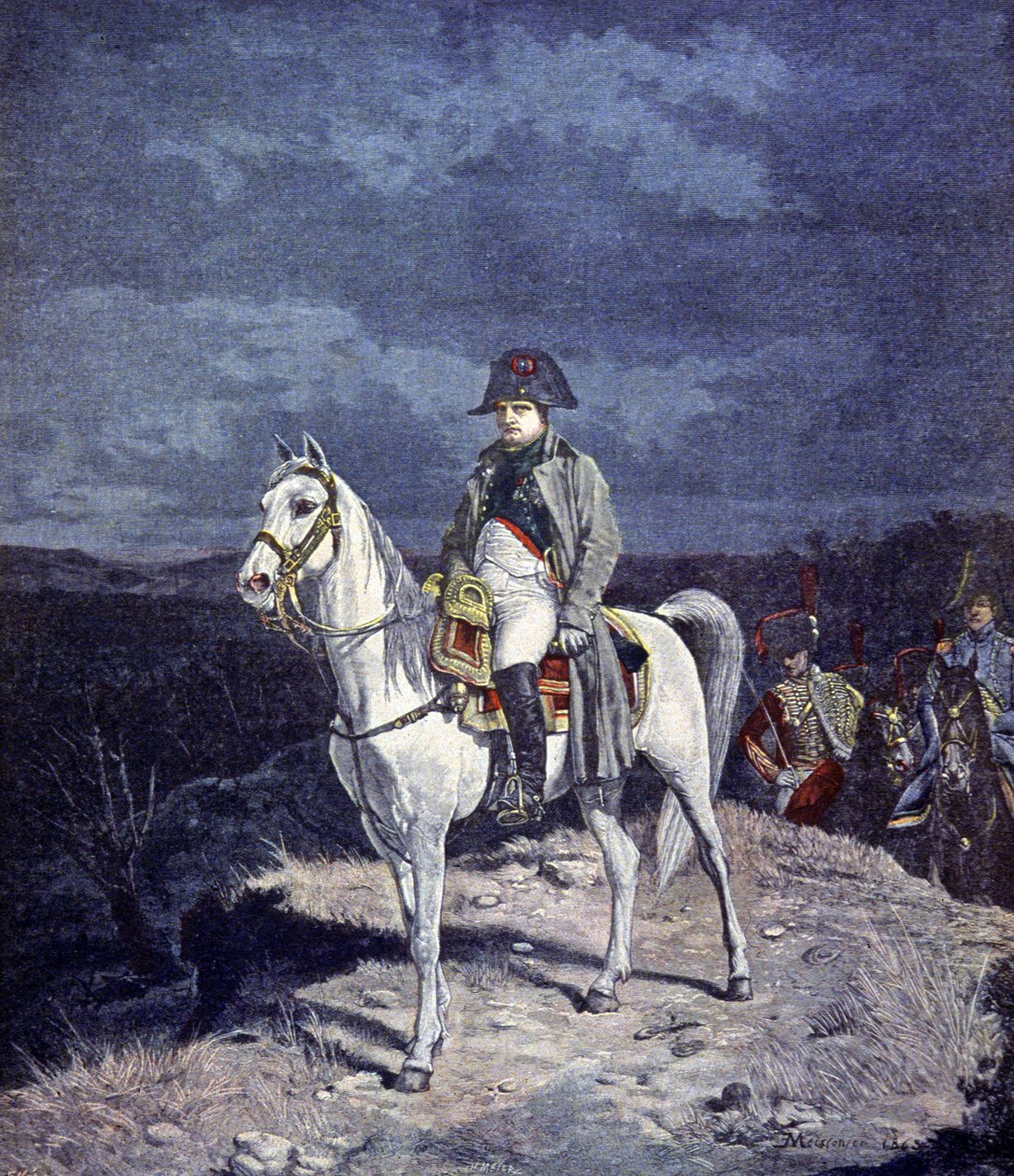 Napoleone da Jean Louis Ernest (after) Meissonier