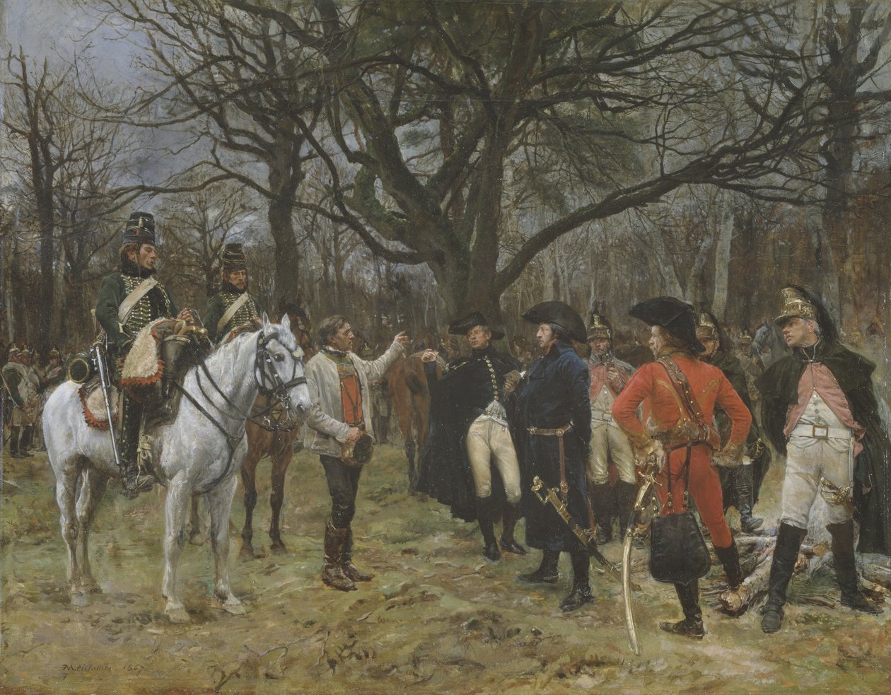 Informazioni - Generale Desaix e il contadino da Jean Louis Ernest Meissonier