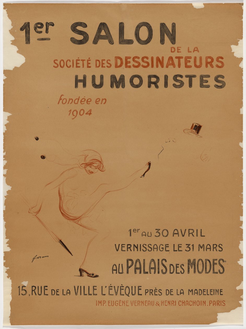 1er Salon des Humoristes, Palais des Modes da Jean-Louis Forain