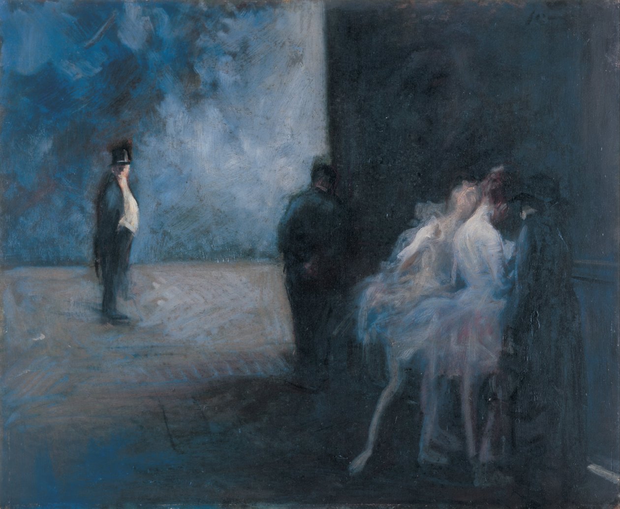 Dietro le quinte - Sinfonia in blu da Jean-Louis Forain