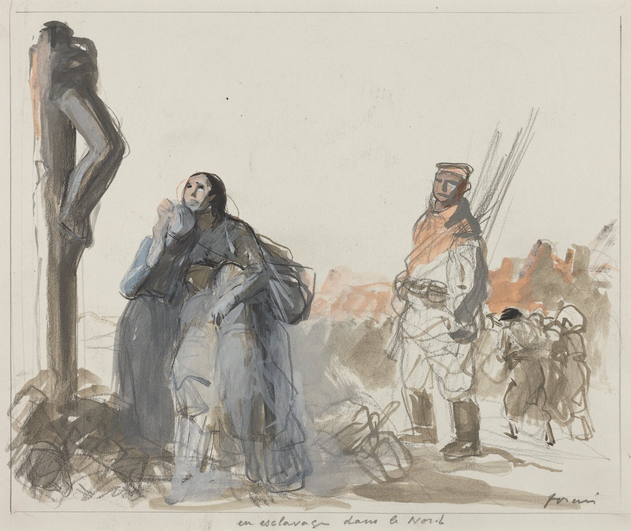 In schiavitù nel Nord da Jean-Louis Forain