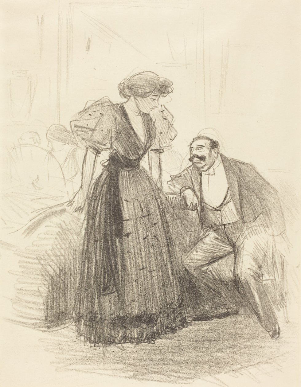A una serata da Jean-Louis Forain