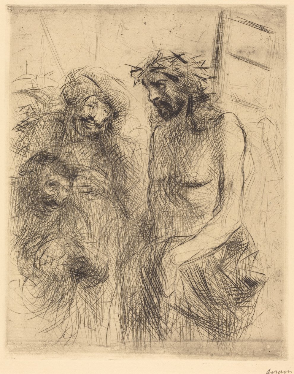 Le Christ aux outrages (Le beffe a Cristo) da Jean-Louis Forain