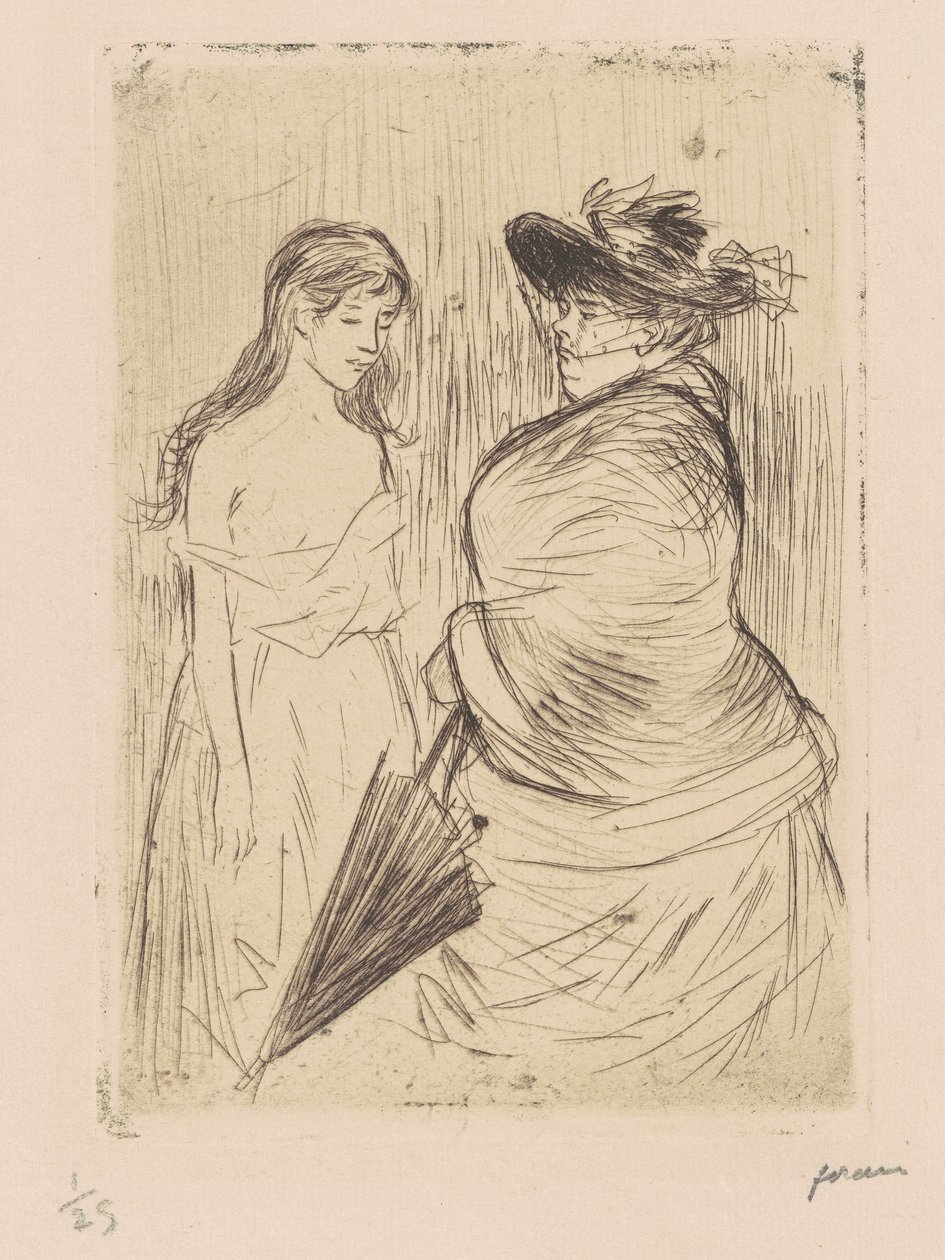 Il trattato sulla tratta delle bianche (The White Slave Trade) da Jean-Louis Forain