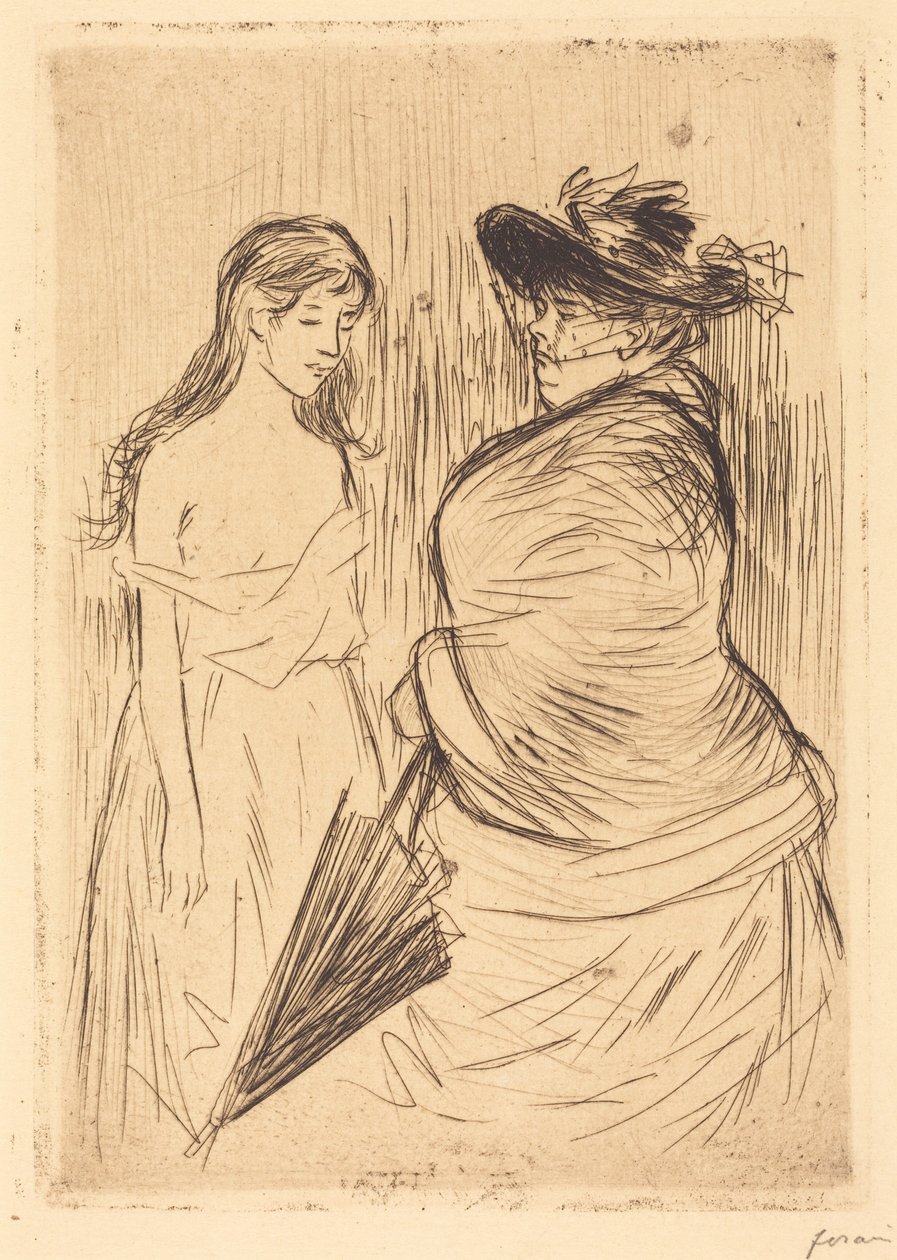 Il trattato sulla tratta delle bianche (The White Slave Trade) da Jean-Louis Forain