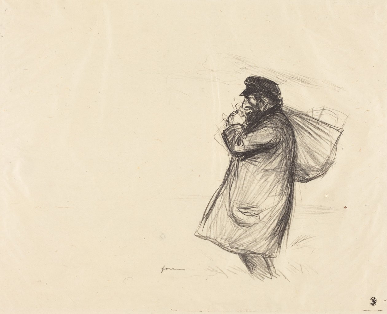 Il venditore ambulante ebreo (The Jewish Peddler) da Jean-Louis Forain