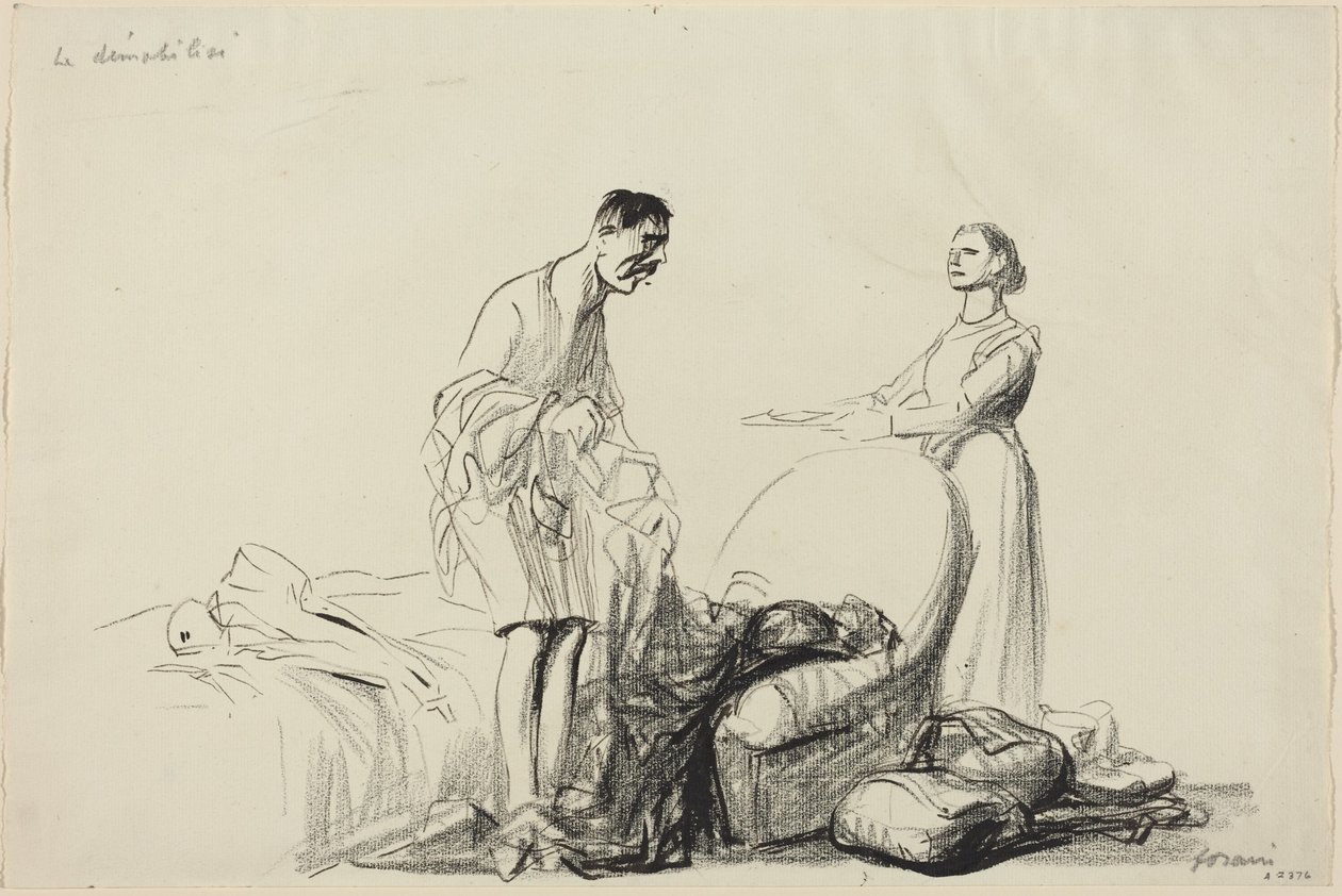 Il soldato smobilitato da Jean-Louis Forain