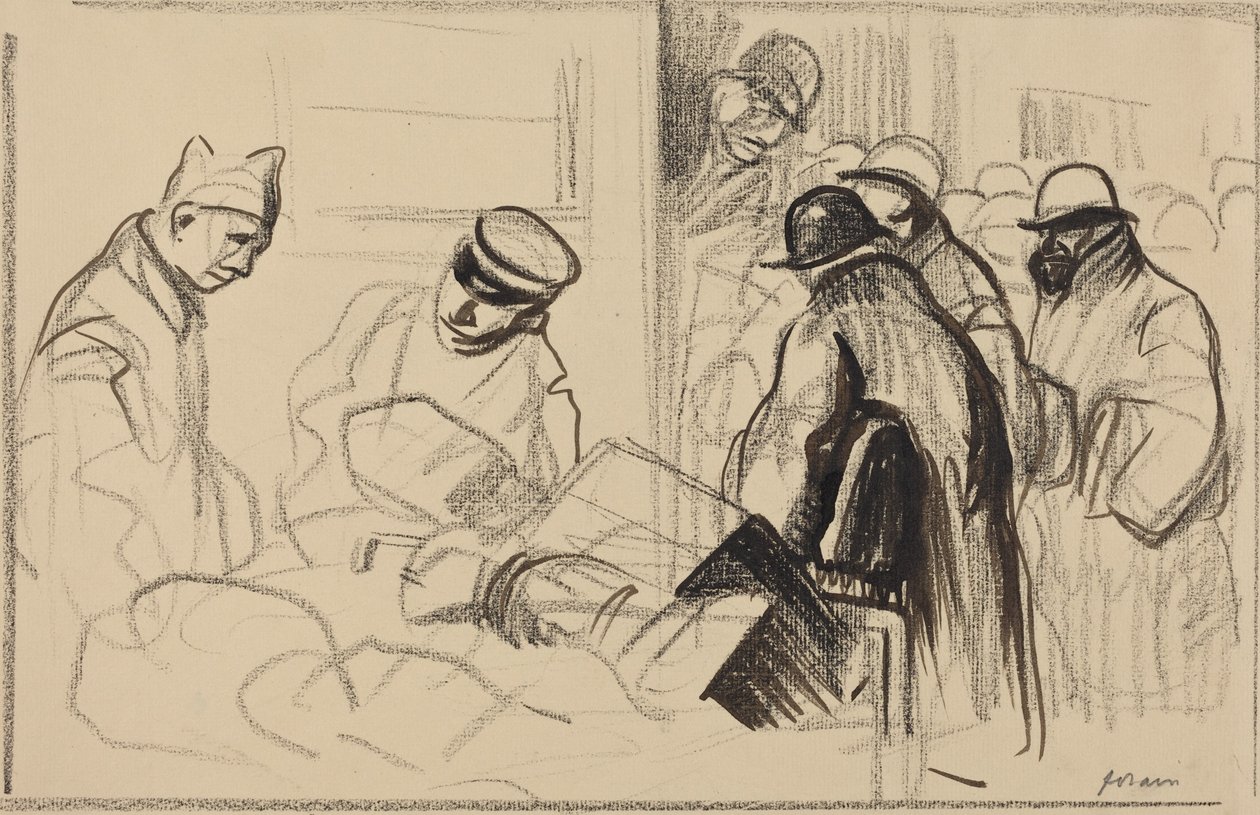 Il treno per Berna (The Train for Berne) da Jean-Louis Forain