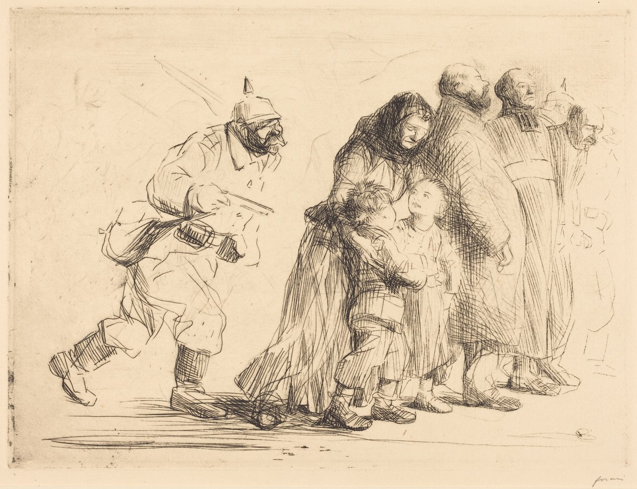 I notabili - grande tavola da Jean-Louis Forain