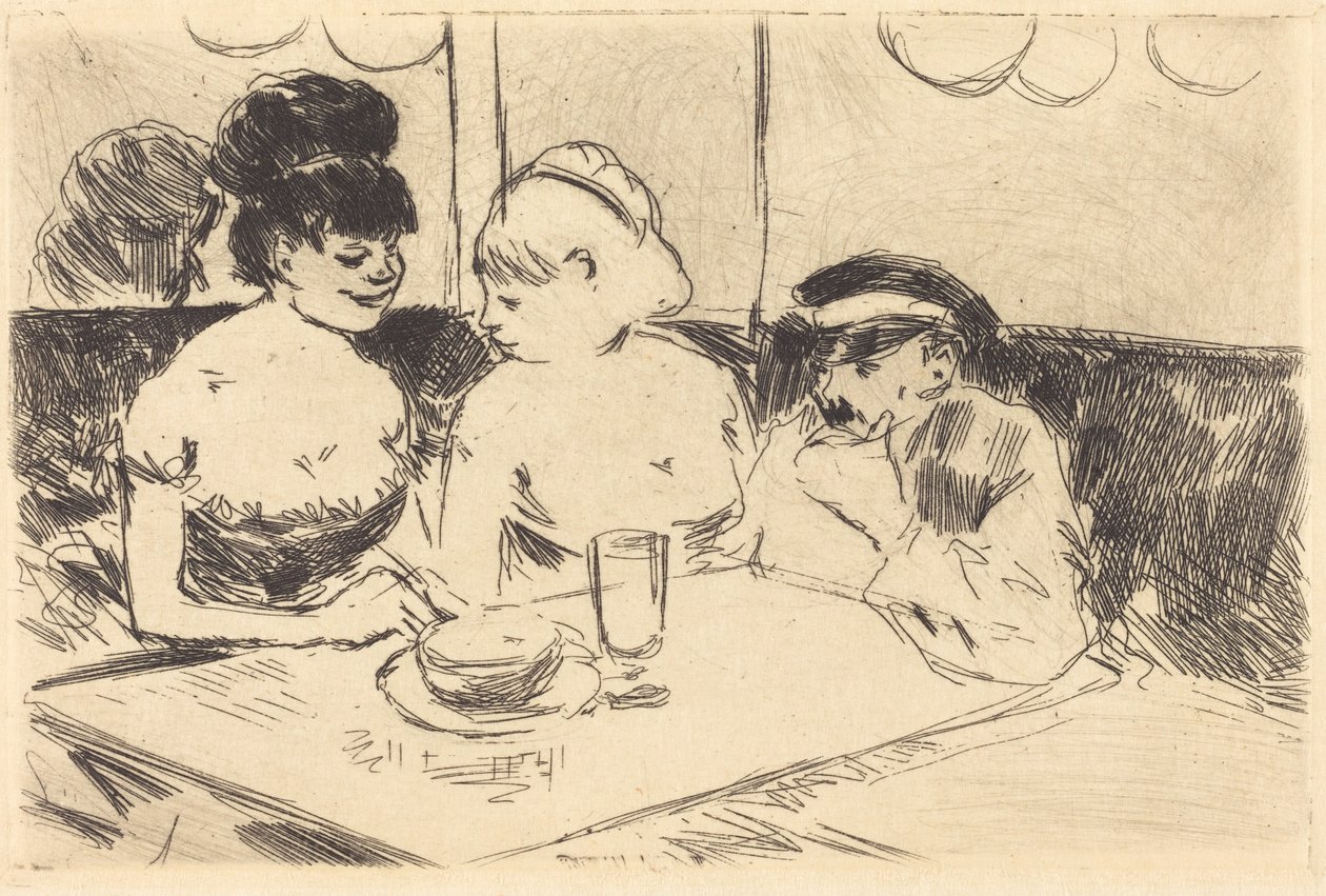 Bordello (tavola rifiutata) da Jean-Louis Forain