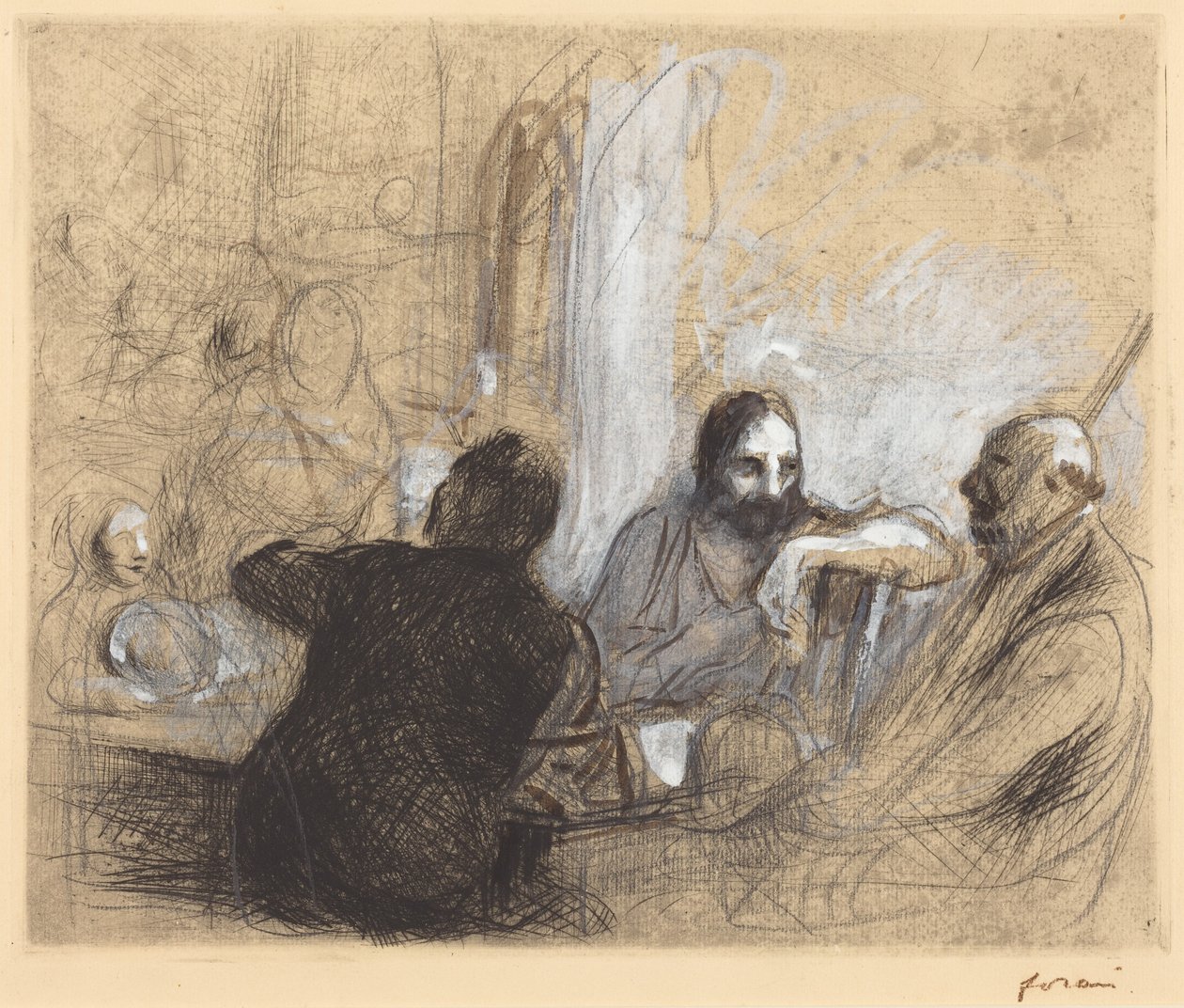 Pellegrini di Emmaus da Jean-Louis Forain