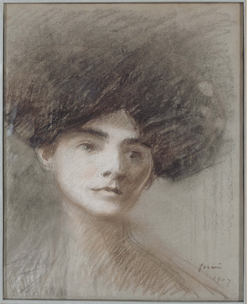 Ritratto della signora Henri de Régnier, nata Marie de Hérédia, 1907 da Jean-Louis Forain