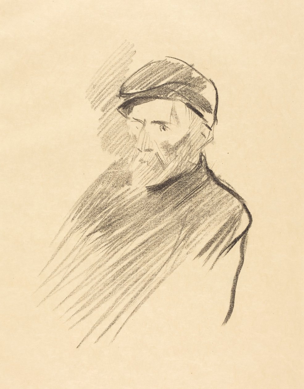 Ritratto di Renoir (prima tavola) da Jean-Louis Forain