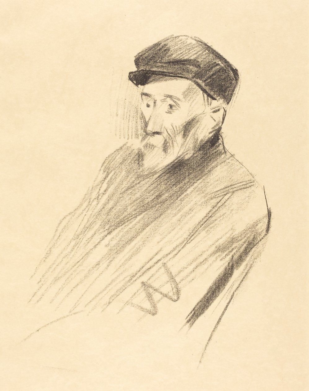 Ritratto di Renoir (3a tavola) da Jean-Louis Forain