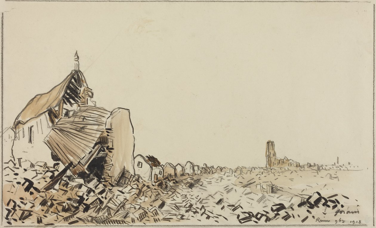Reims, novembre 1918 da Jean-Louis Forain