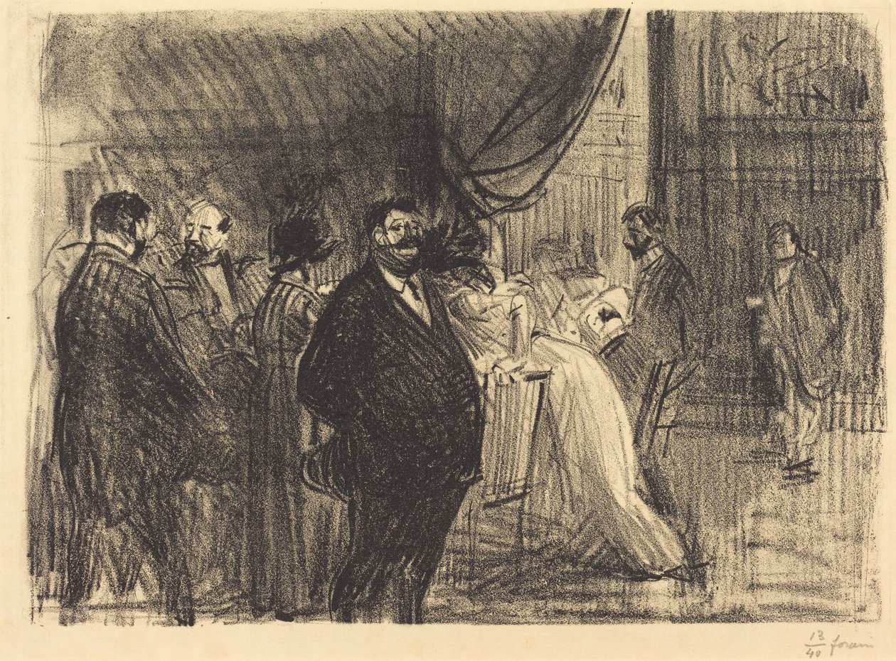 Sala da gioco (Gambling Room) da Jean-Louis Forain