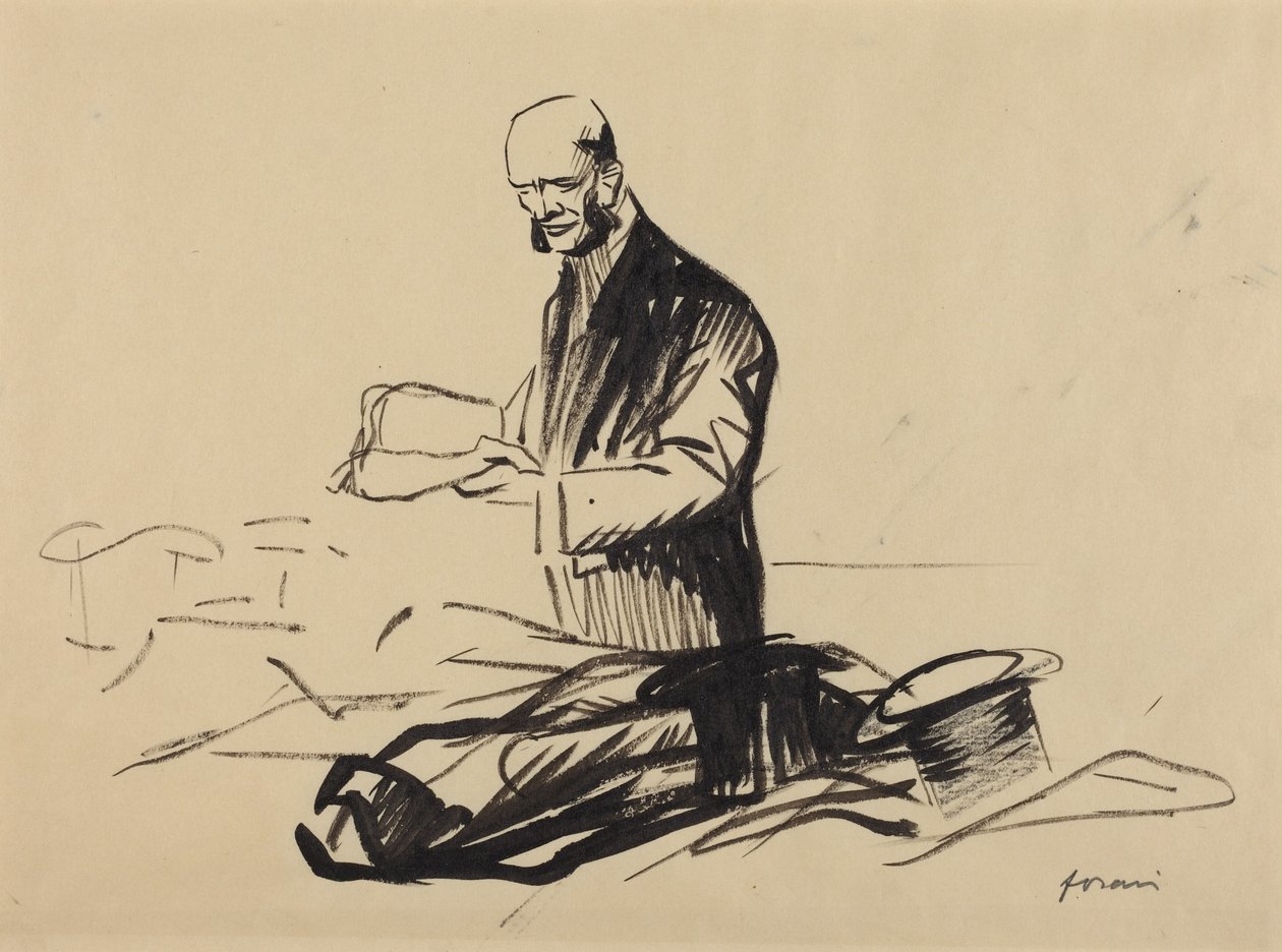Il cappello del maresciallo Foch da Jean-Louis Forain