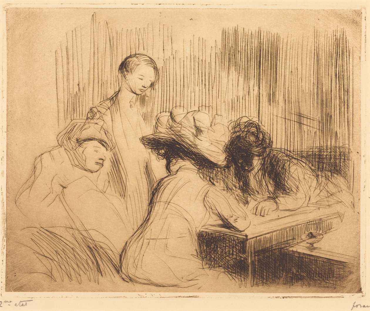 Un locale malfamato a Montmartre da Jean-Louis Forain
