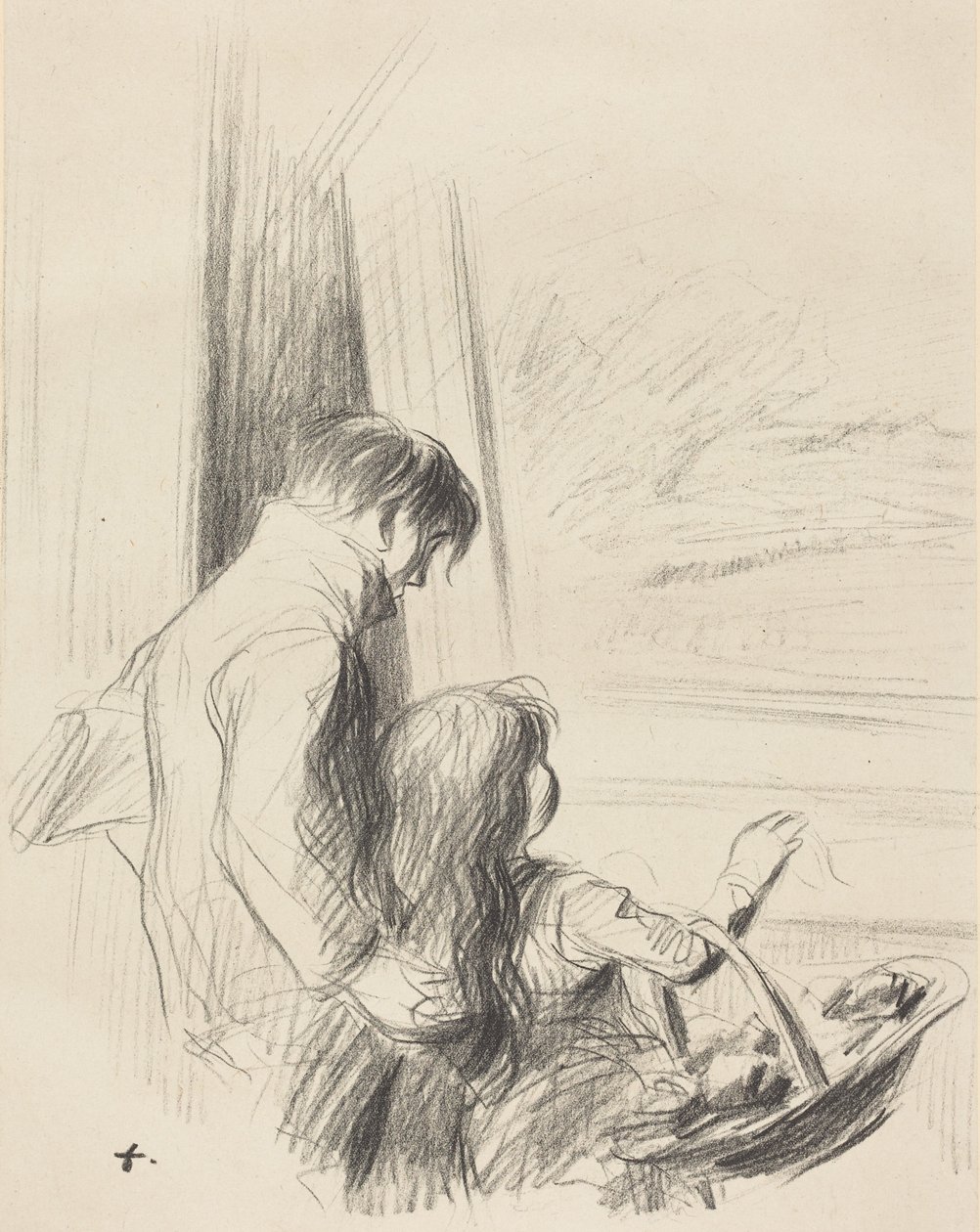 Un dipinto di papà! Prima tavola da Jean-Louis Forain