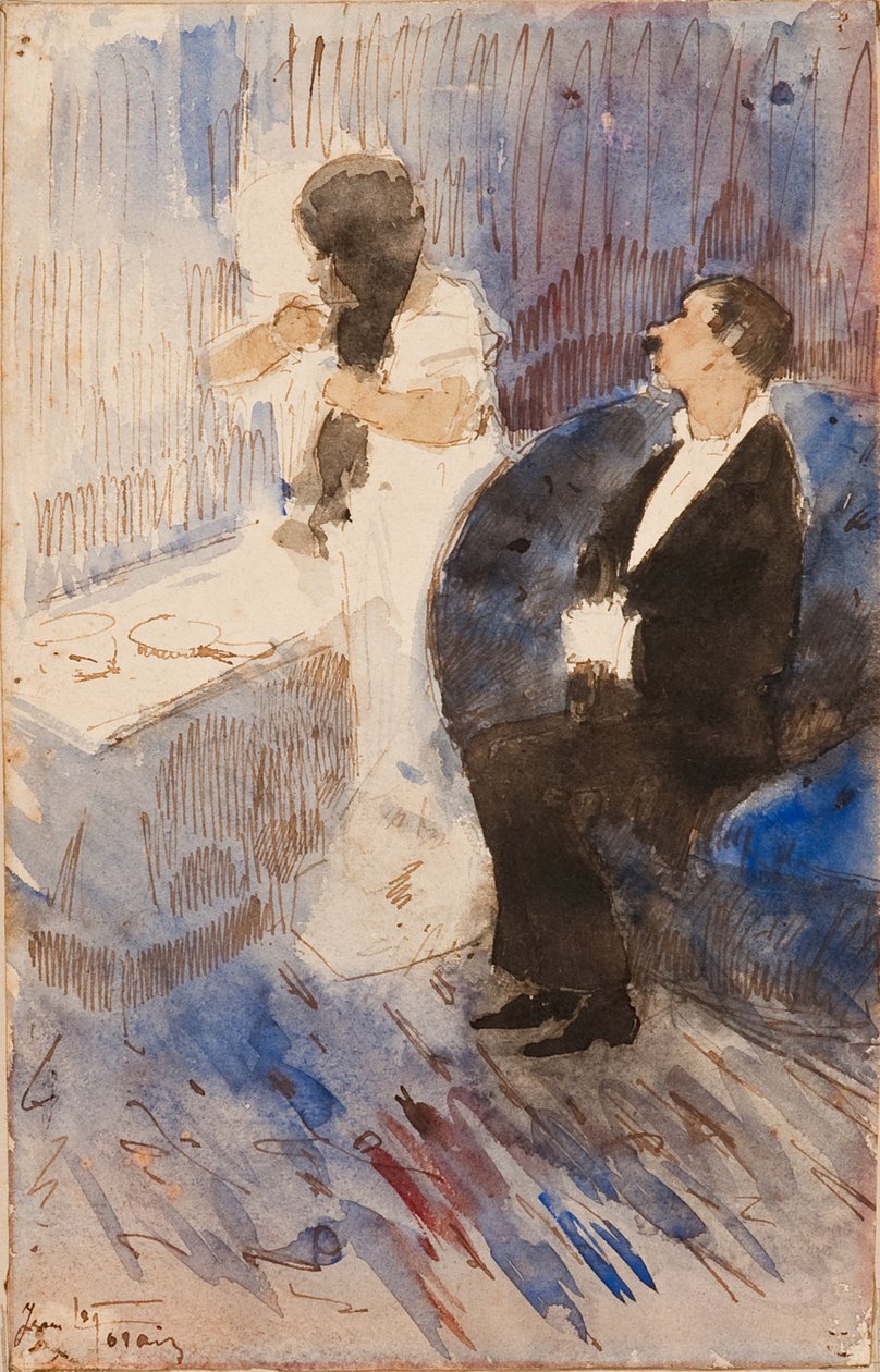Senza titolo (Nel camerino) da Jean-Louis Forain